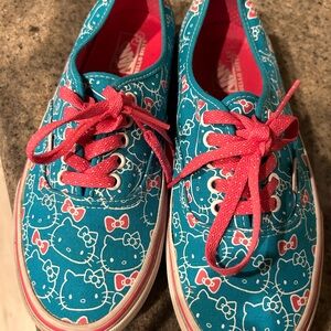 Hello Kitty Vans women’s size 9 gently worn